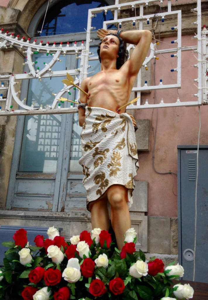 Saint Sebastian Statue