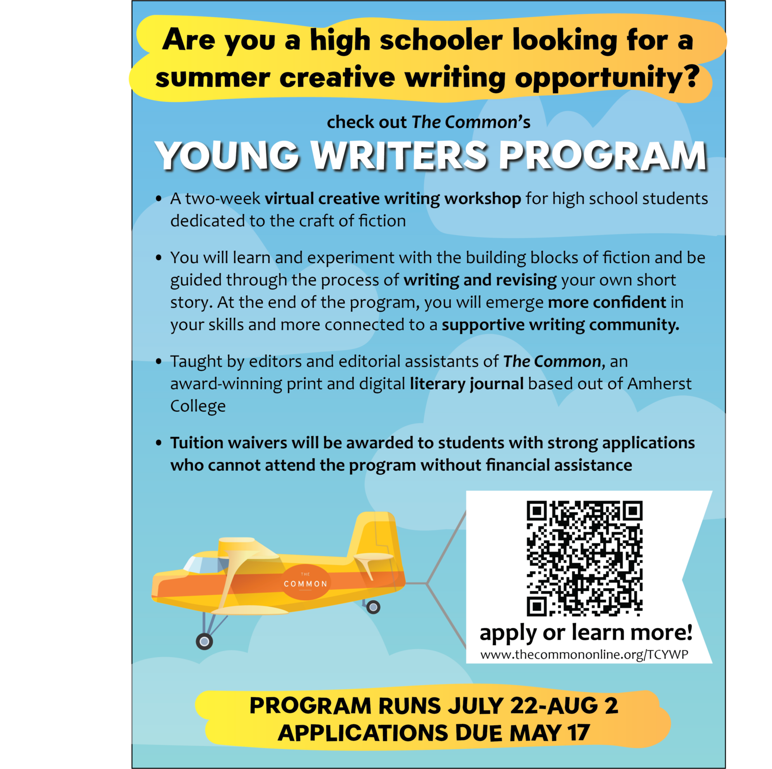 applications-are-open-for-the-common-young-writers-program-the-common