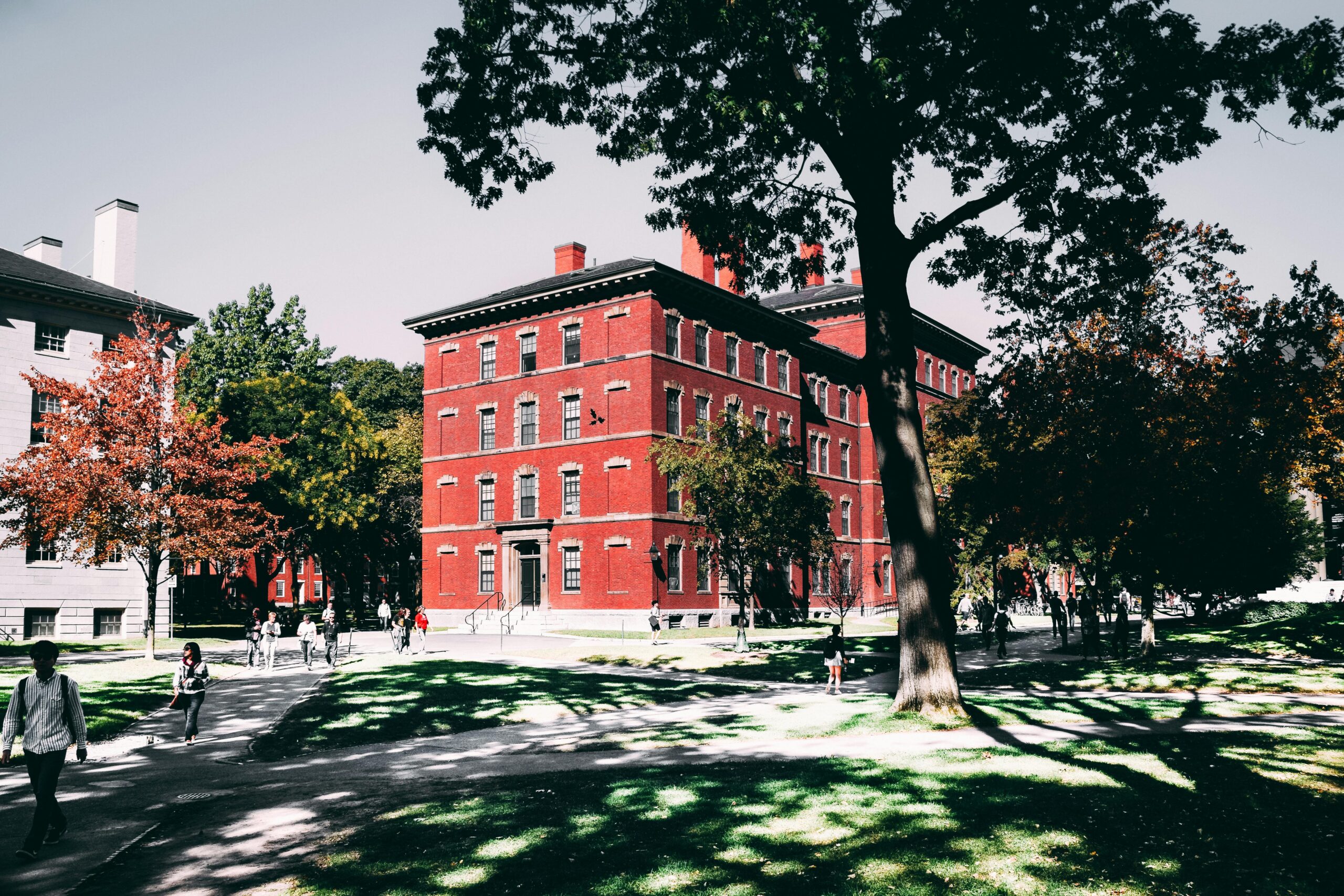 Photograph of brick school building