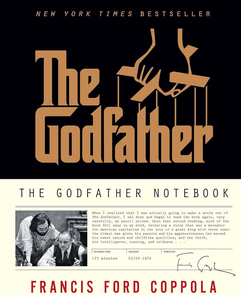 Book cover of The Godfather Notebook