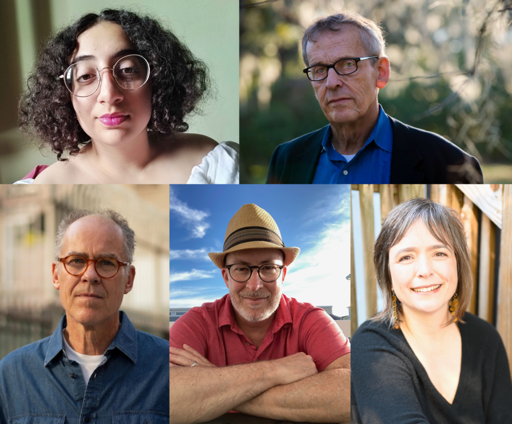 Headshots of all the Authors and translators featured